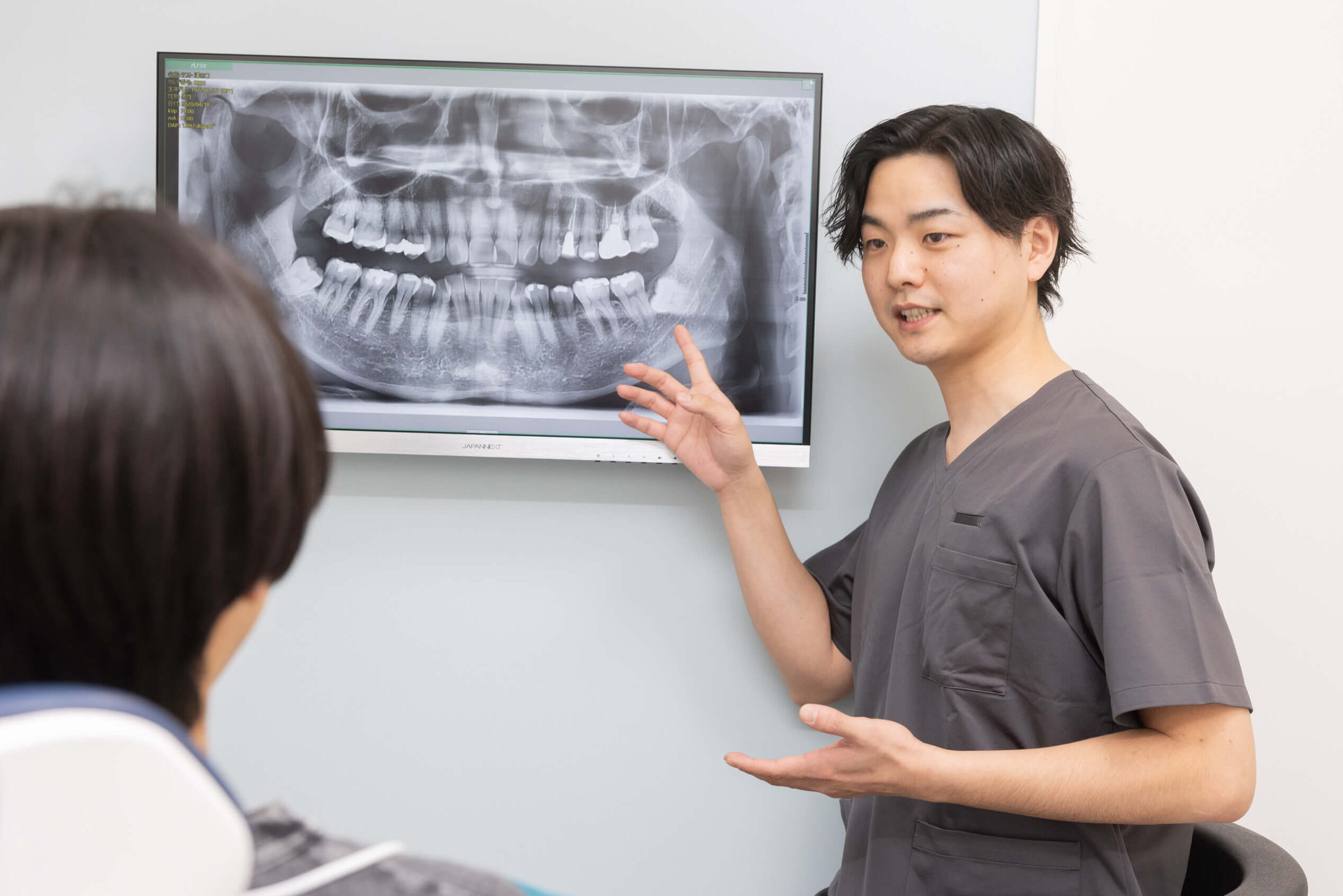 丁寧なカウンセリング